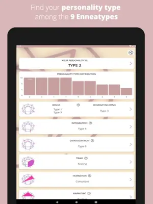 Enneagram Personality Test android App screenshot 2